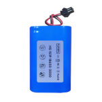 3.7V 1.8AH 18650 Lithium-Akku-Pack für Solar-Lade-Monitor-Gerät Bild