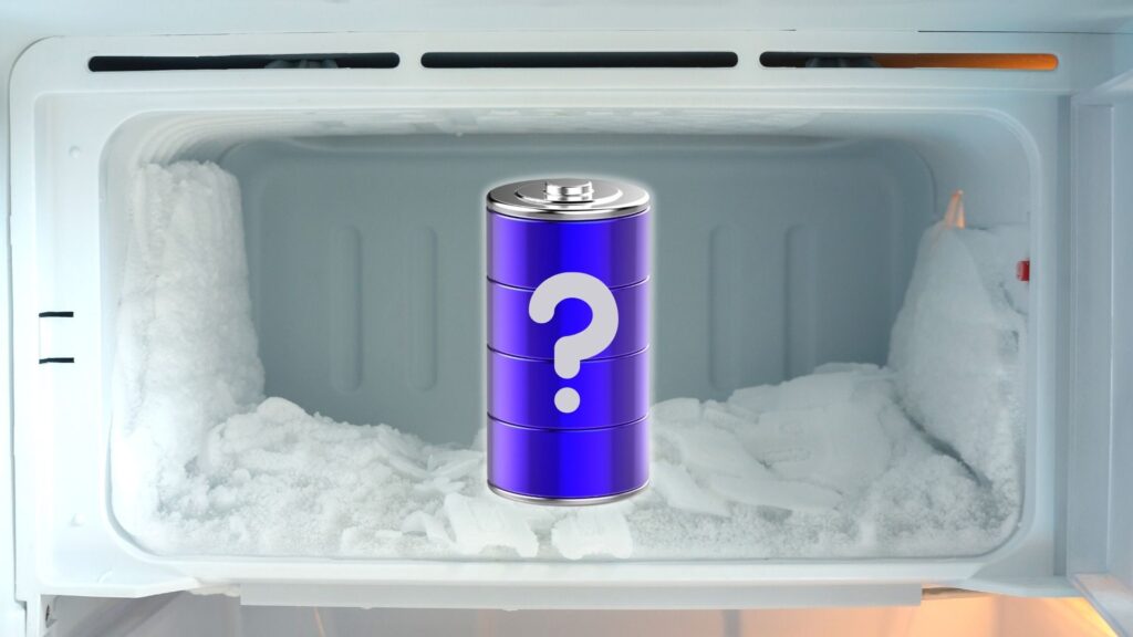 will a freezer hurt a lithium ion battery