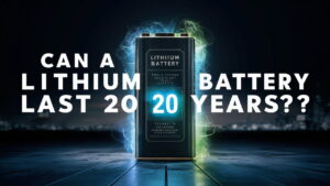 can a lithium battery last 20 years