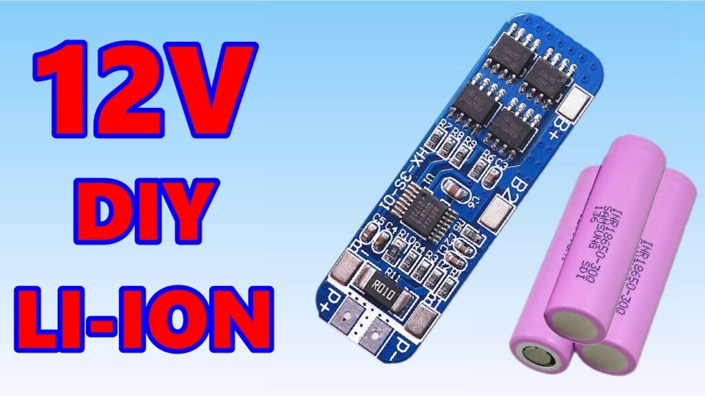 how to make a 12v 18650 battery pack