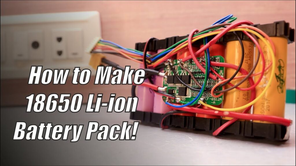 how to make a 18650 battery pack