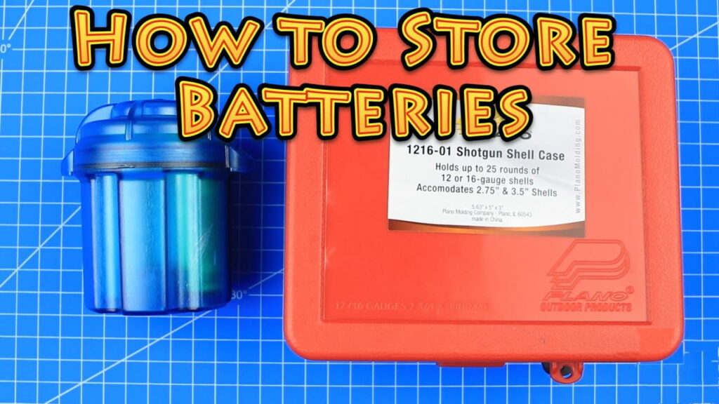 how to store 18650 batteries safely