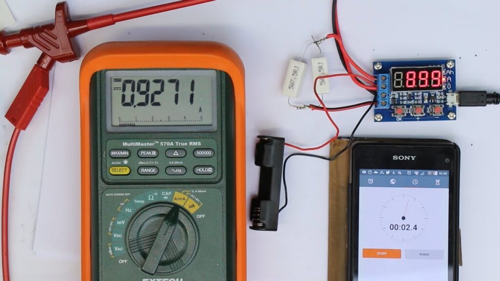 how to check 18650 battery capacity
