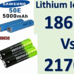 21700er Akku vs. 18650er Akku