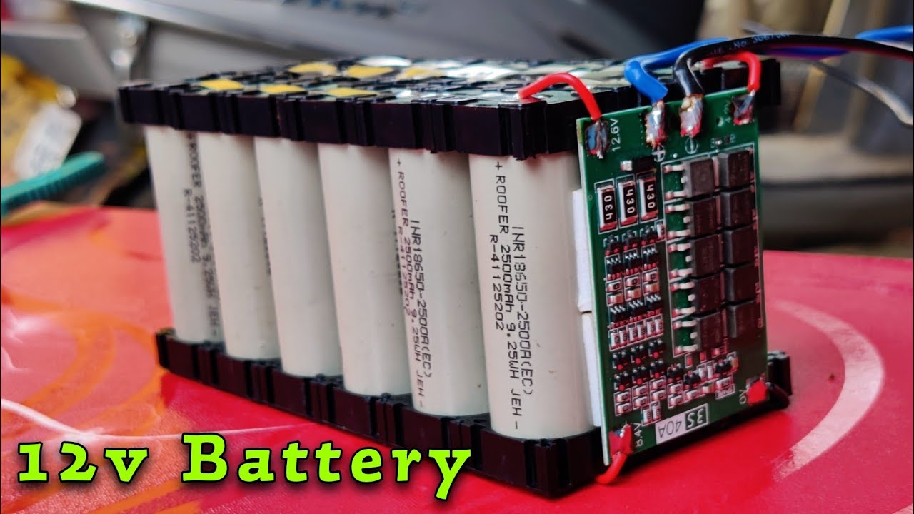 How to Make a 12V Lithium-Ion Battery Pack: 4 Steps DIY Guide - Nuranu