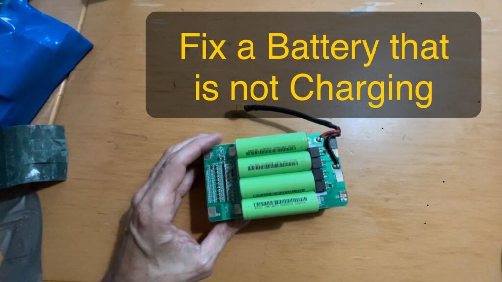 why is your battery pack not charging