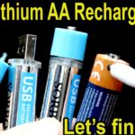 are lithium batteries rechargeable