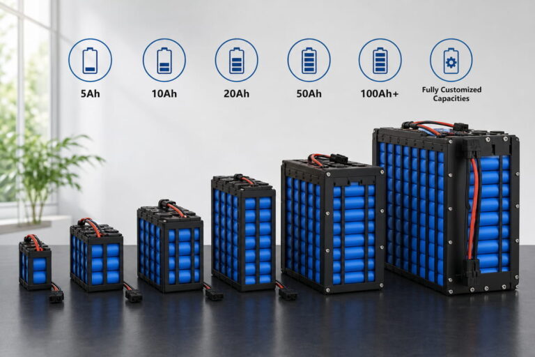 Custom 26650 Battery Pack Capacity Design