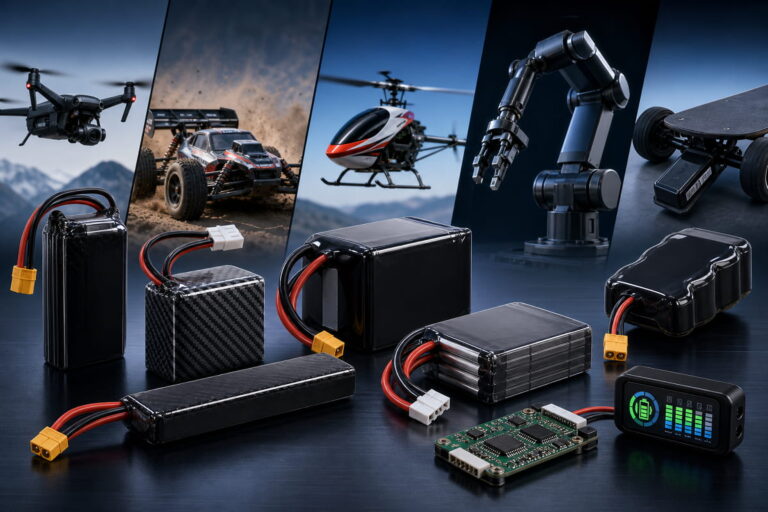 Custom LiPo Battery Packs Key Advantages