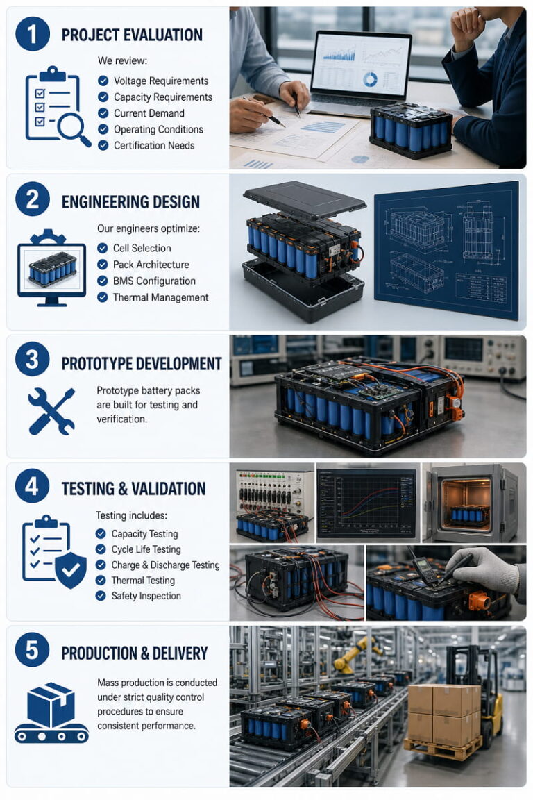 Our Battery Pack Manufacturing Process