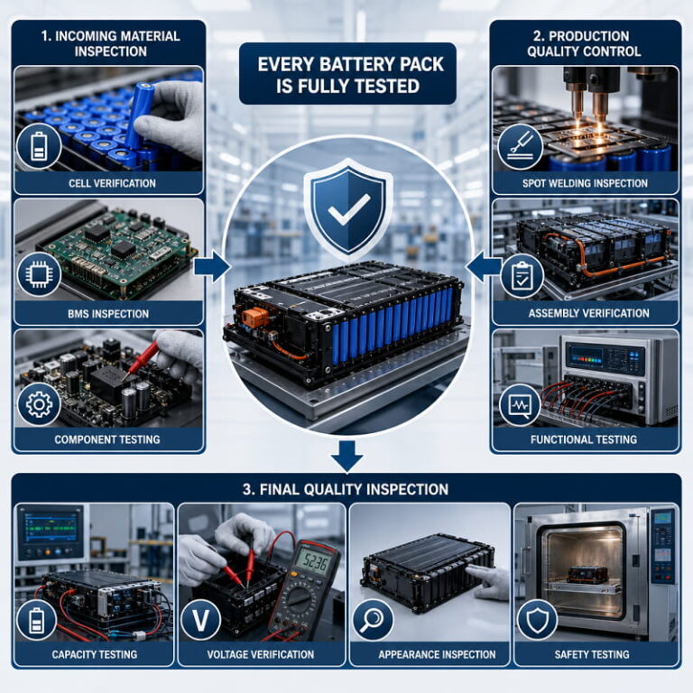 Our Battery Pack Manufacturing Quality Assurance