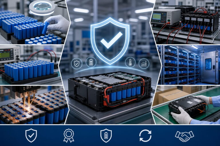 Our Custom Lithium Battery Pack Quality Assurance