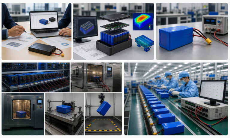 Our LiPo Battery Pack Manufacturing Process