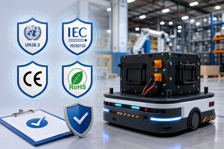 AGV Battery Pack Certification Support