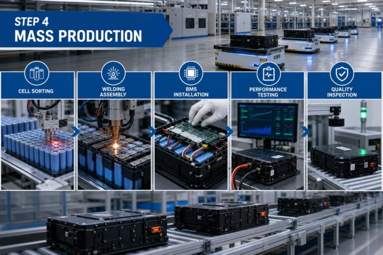 AGV Battery Pack Mass Production