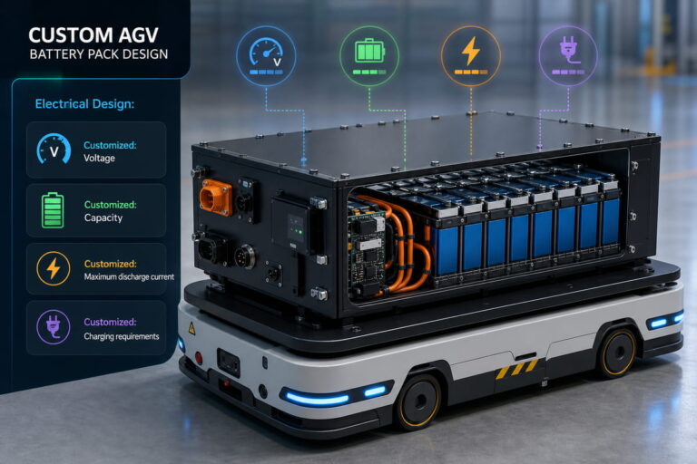 Custom AGV Battery Pack Electrical Design