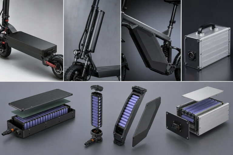 Custom Scooter Battery Pack Mechanical Customization