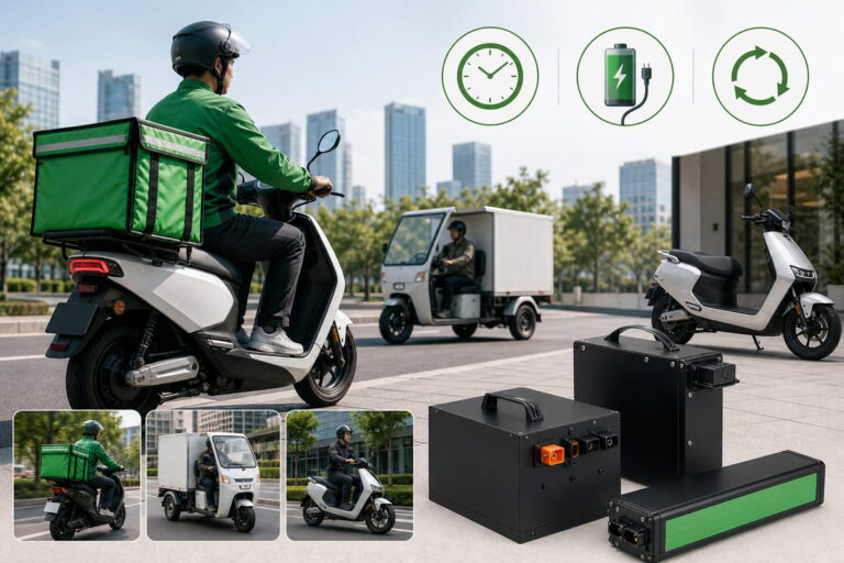 Delivery Scooter Battery Packs