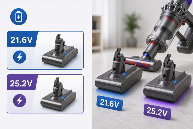 Dyson Replacement Battery Voltage Options