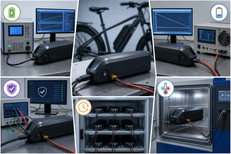 E-Bike Battery Pack-Level Testing