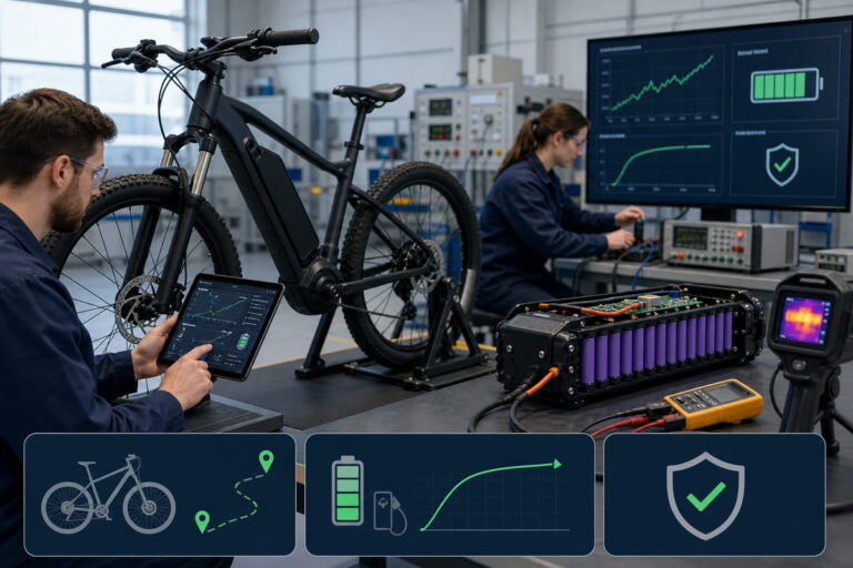 E-Bike Battery Prototype Testing