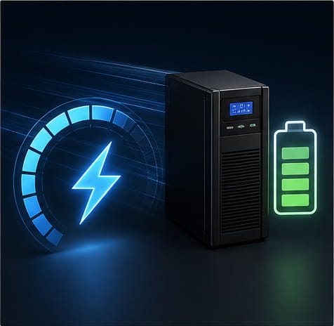 Faster Charging Capability of UPS System Battery Packs