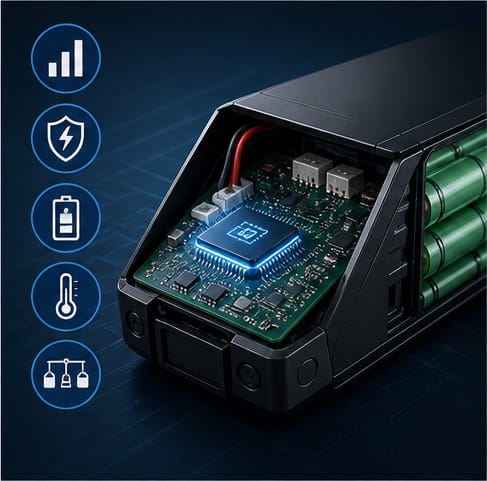 Intelligent Battery Management of E-Bike Battery Packs