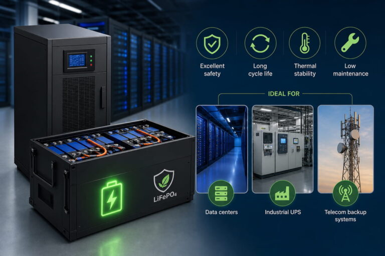 LiFePO4 UPS Battery Packs