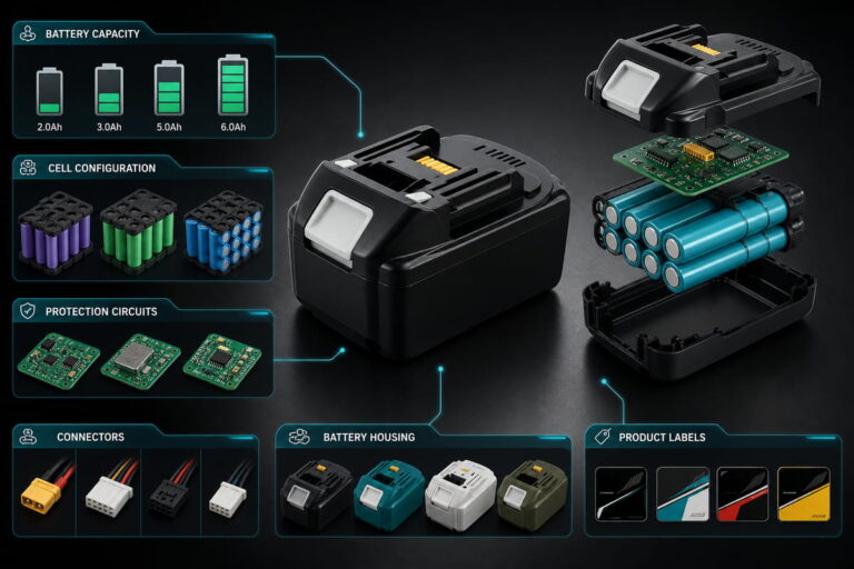 Makita Replacement Battery Custom Battery Pack Design