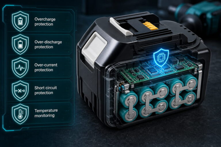 Makita Replacement Battery Smart Battery Protection System