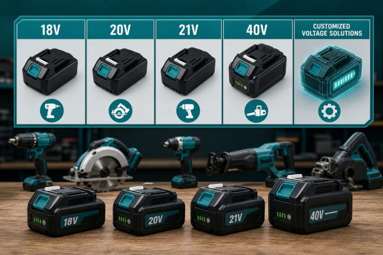 Makita Replacement Battery Voltage Options