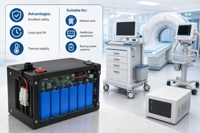 Medical LiFePO4 Battery Packs