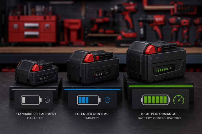 Milwaukee Replacement Battery Capacity Customization