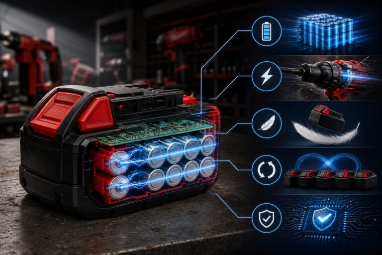 Milwaukee Replacement Lithium-ion Battery Technology