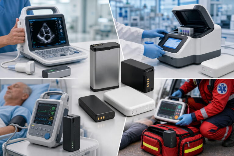 Portable Medical Equipment Battery Packs