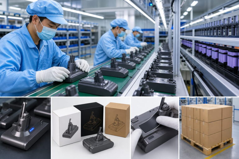 Private Label Dyson Replacement Battery Production