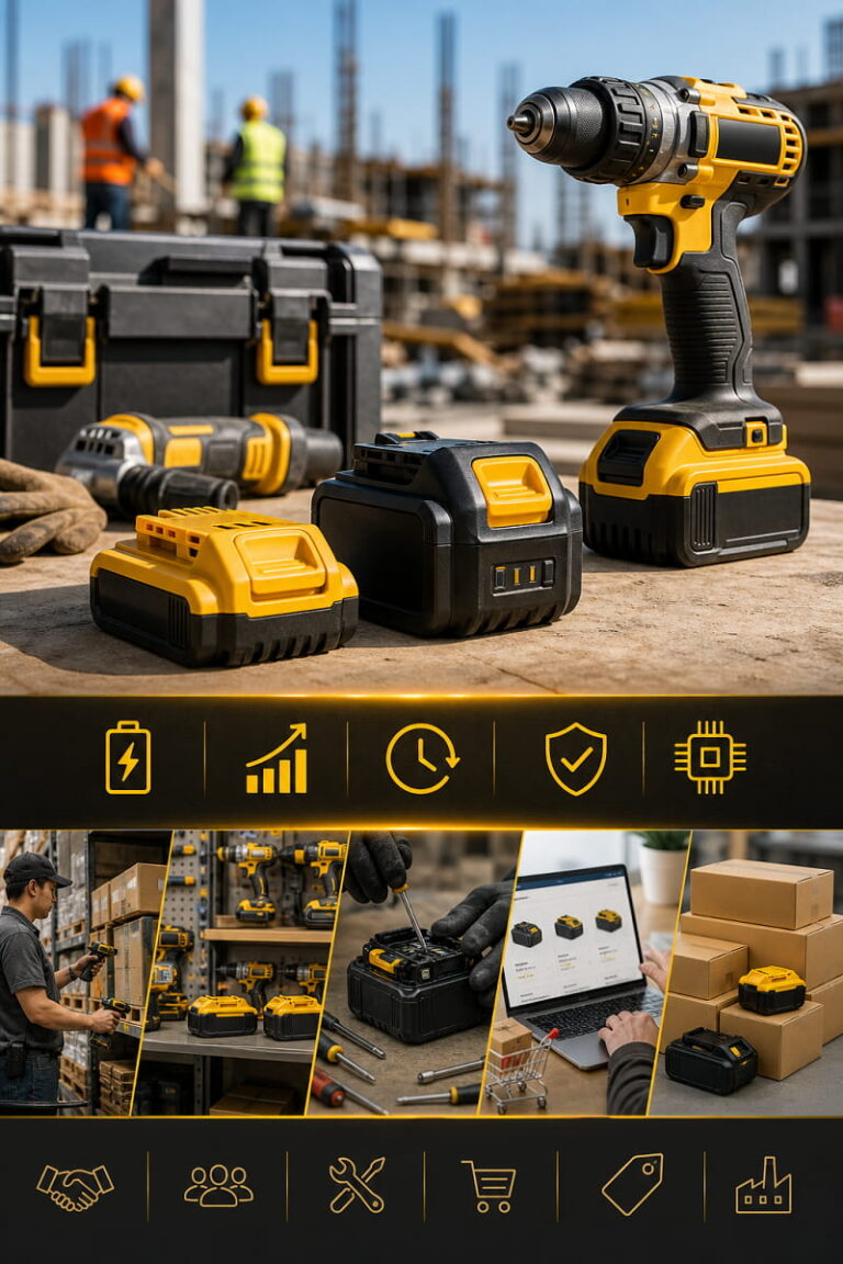 Professional DeWalt Replacement Battery Manufacturer