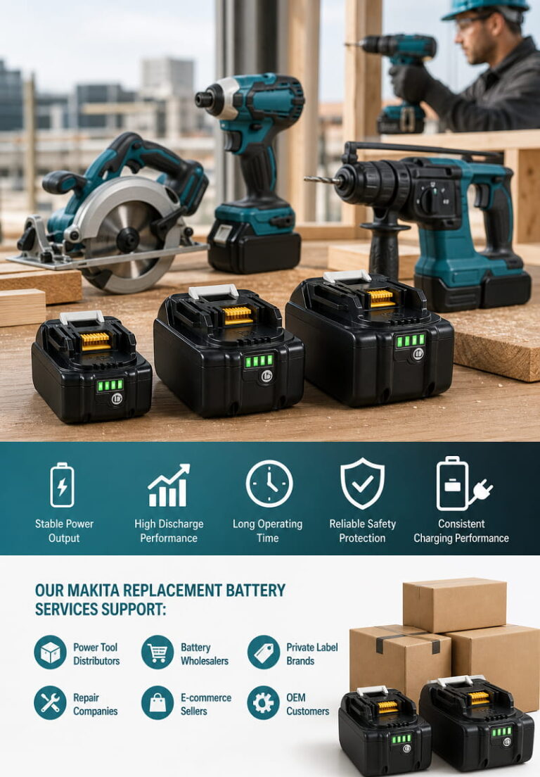 Professional Makita Replacement Battery Manufacturer