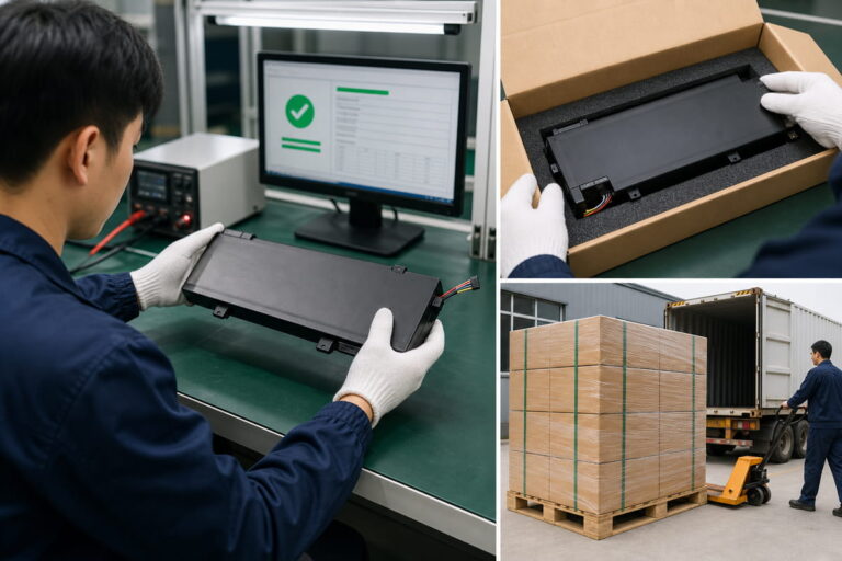 Replacement Battery Quality Inspection & Shipment