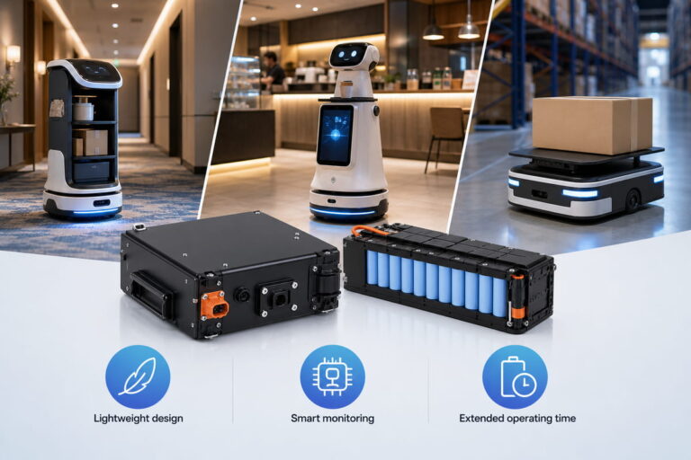 Retail & Delivery Robot Battery Packs