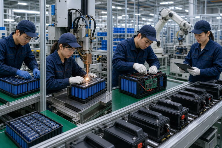 Scooter Battery Mass Production
