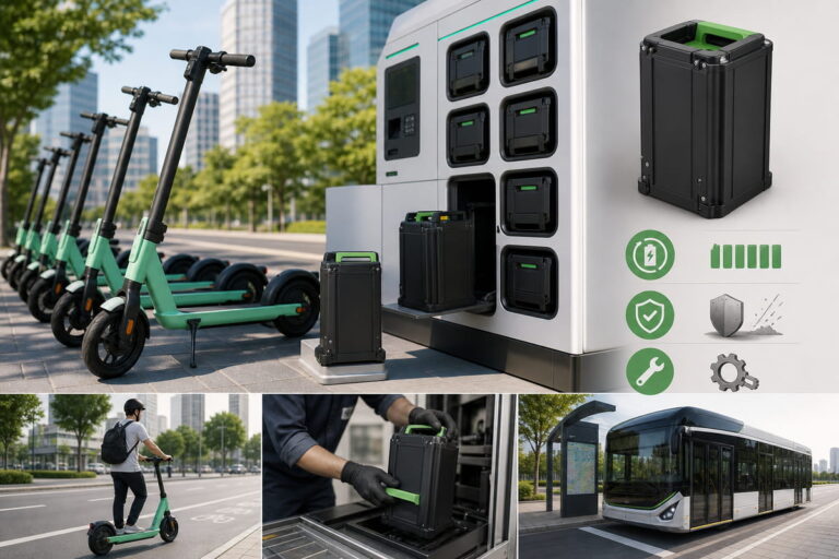 Shared Scooter Battery Solutions