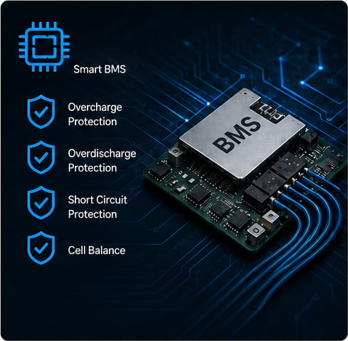 Smart Battery Management System of Scooter Battery
