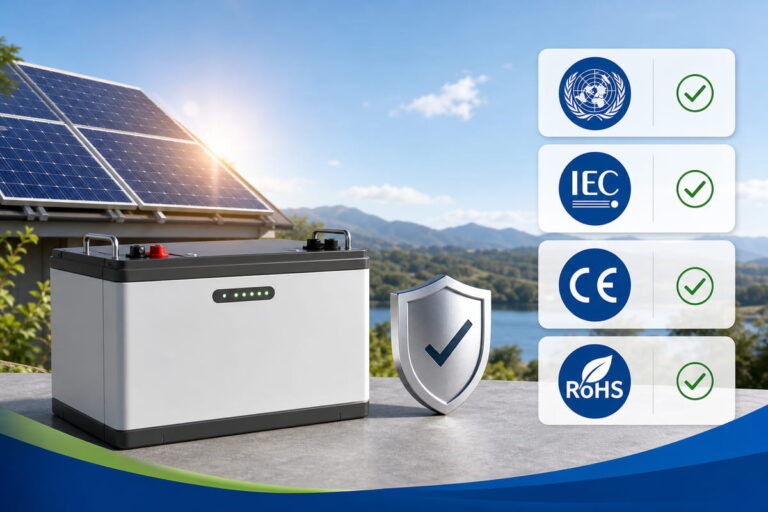 Solar Battery Pack Certification Support