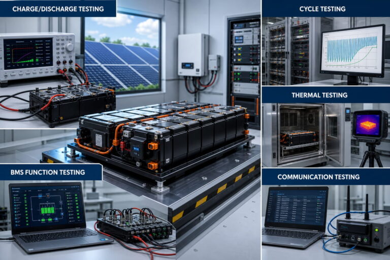 Solar Battery Pack Testing