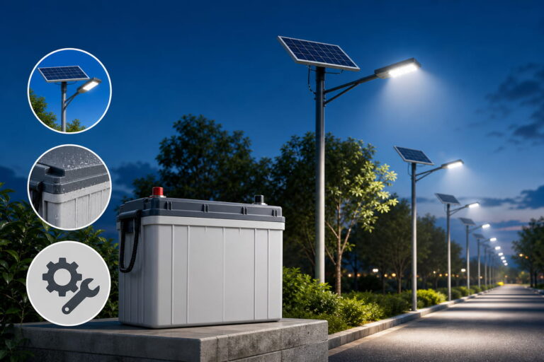 Solar Street Light Battery Solutions
