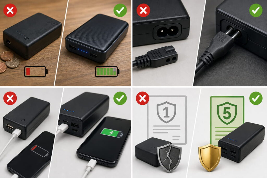 What to Avoid When Buying a Battery Pack