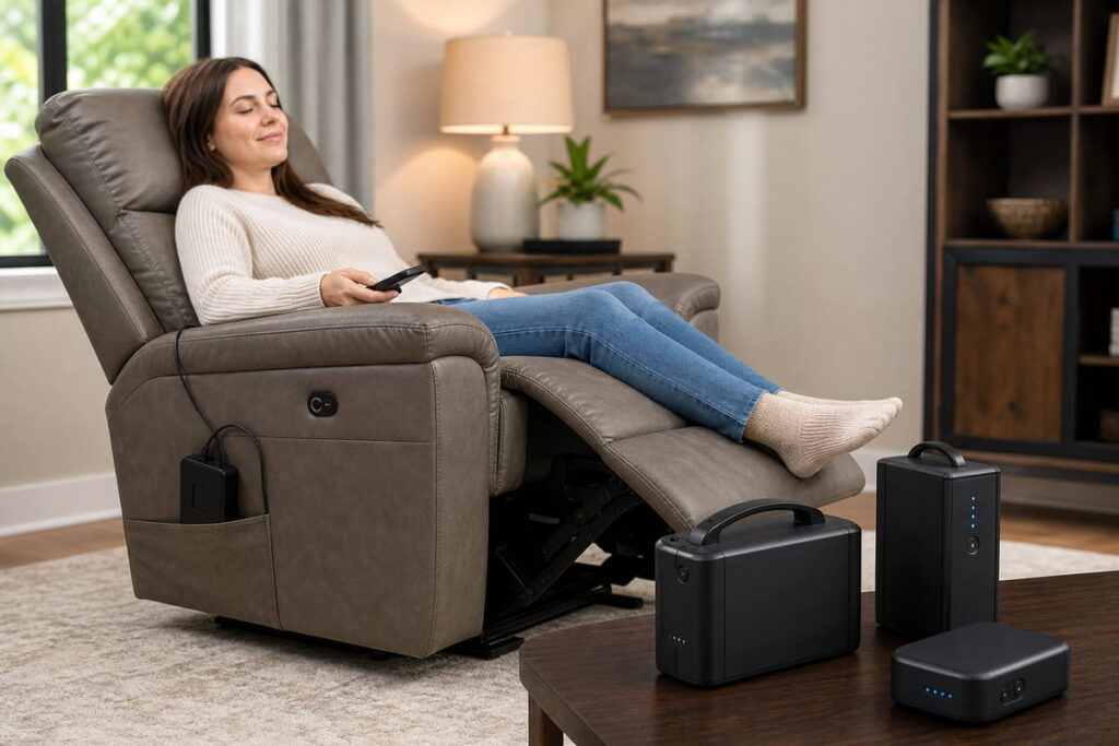 what is the best battery pack for reclining furniture