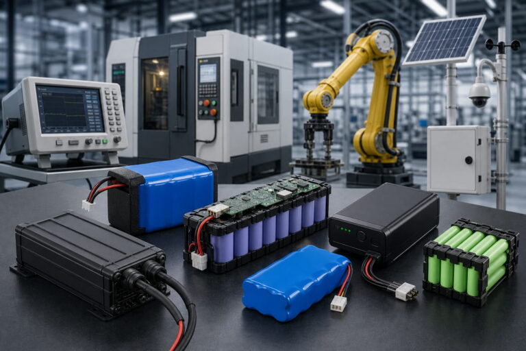 Battery Pack Solutions for Industrial Equipment