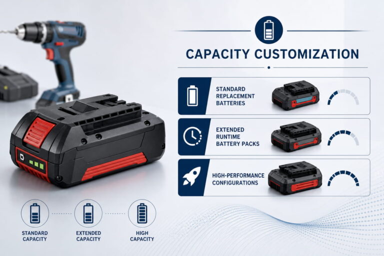 Bosch Replacement Battery Capacity Customization